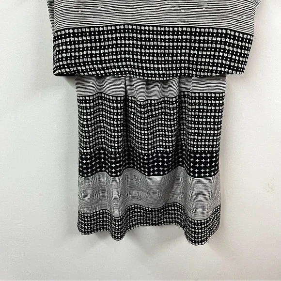 Madewell Twopiece Silk Dress in Hashtag Stripe - Picture 5 of 14